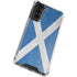 Scotland Flag Distressed Galaxy S22 Plus Clear Case