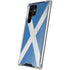 Scotland Flag Distressed Galaxy S22 Ultra Clear Case