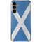 Scotland Flag Distressed Galaxy S24 Plus Clear Case