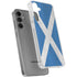 Scotland Flag Distressed Galaxy S24 Plus Clear Case