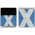 Scotland Flag Distressed Galaxy Z Flip3 5G Skin