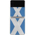 Scotland Flag Distressed Galaxy Z Flip3 5G Skin