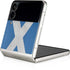 Scotland Flag Distressed Galaxy Z Flip3 5G Skin