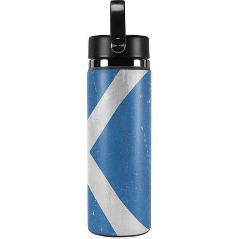 Scotland Flag Distressed Hydro Flask 20oz Wide Mouth Skin