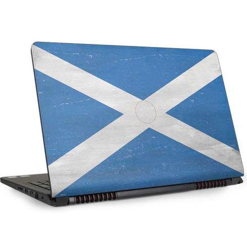 Scotland Flag Distressed Dell Inspiron Skin