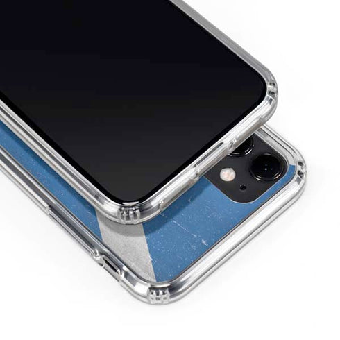 Scotland Flag Distressed iPhone 11 Clear Case