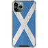 Scotland Flag Distressed iPhone 11 Pro Max Clear Case