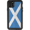 Scotland Flag Distressed iPhone 11 Pro Max Waterproof Case