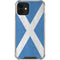 Scotland Flag Distressed iPhone 12 Mini Clear Case
