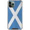 Scotland Flag Distressed iPhone 12 Pro Clear Case