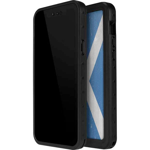 Scotland Flag Distressed iPhone 12 Pro Max Waterproof Case