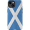 Scotland Flag Distressed iPhone 15 Plus Impact Case