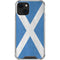 Scotland Flag Distressed iPhone 14 Plus Clear Case