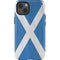 Scotland Flag Distressed iPhone 14 Impact Case