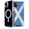 Scotland Flag Distressed iPhone 15 Plus MagSafe Case