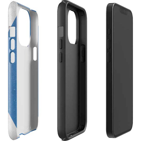 Scotland Flag Distressed iPhone 14 Pro Impact Case