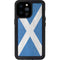 Scotland Flag Distressed iPhone 14 Pro Max Waterproof Case