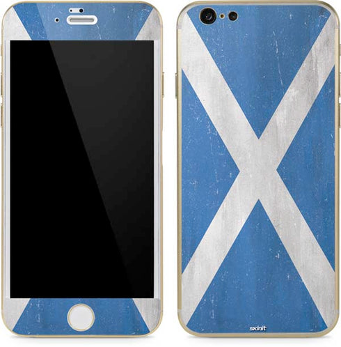 Scotland Flag Distressed iPhone 6/6s Skin