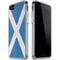 Scotland Flag Distressed iPhone SE (2nd & 3rd Gen) Clear Case