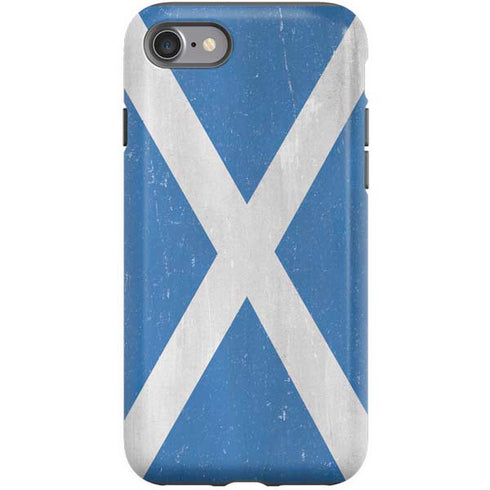 Scotland Flag Distressed iPhone SE (2nd & 3rd Gen) Pro Case