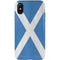 Scotland Flag Distressed iPhone X Pro Case