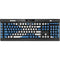 Scotland Flag Distressed K95 RGB PLATINUM Mechanical Gaming Keyboard Skin