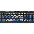 Scotland Flag Distressed K95 RGB PLATINUM Mechanical Gaming Keyboard Skin