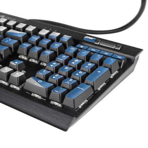 Scotland Flag Distressed K95 RGB PLATINUM Mechanical Gaming Keyboard Skin