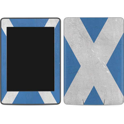 Scotland Flag Distressed Amazon Kindle Skin
