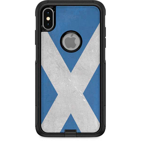Scotland Flag Distressed Otterbox Commuter iPhone Skin