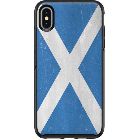 Scotland Flag Distressed Otterbox Symmetry iPhone Skin