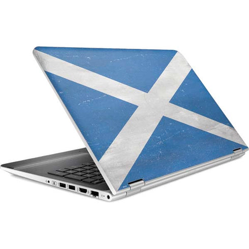 Scotland Flag Distressed HP Pavilion Skin
