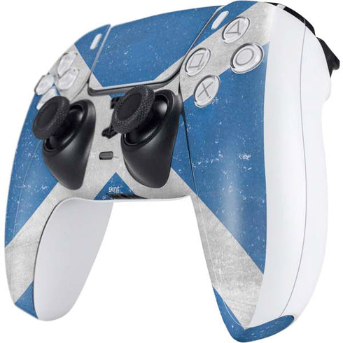 Scotland Flag Distressed PS5 Controller Skin