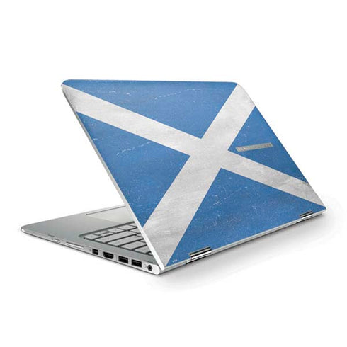 Scotland Flag Distressed HP Spectre Skin