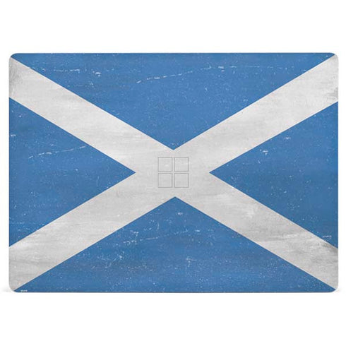 Scotland Flag Distressed Surface Laptop 3 13.5in Skin