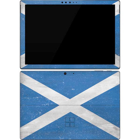 Scotland Flag Distressed Surface Pro 7 Skin