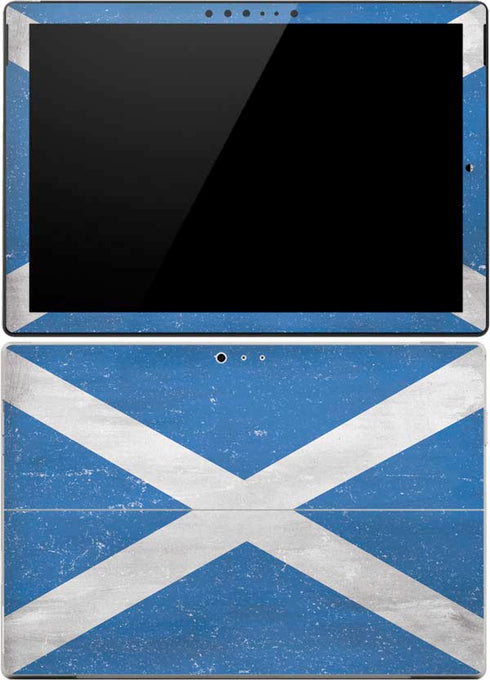 Scotland Flag Distressed Surface Pro (2017) Skin