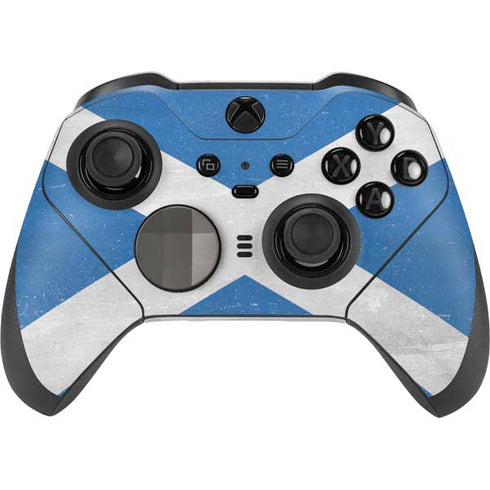 Scotland Flag Distressed Xbox Elite Wireless Controller Series 2 Skin