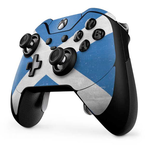 Scotland Flag Distressed Xbox One Elite Controller Skin