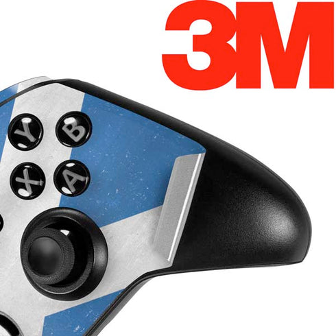 Scotland Flag Distressed Xbox One Elite Controller Skin