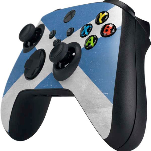 Scotland Flag Distressed Xbox Series X Controller Skin