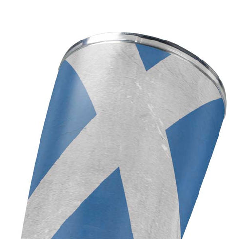 Scotland Flag Distressed Yeti 20oz Tumbler Skin