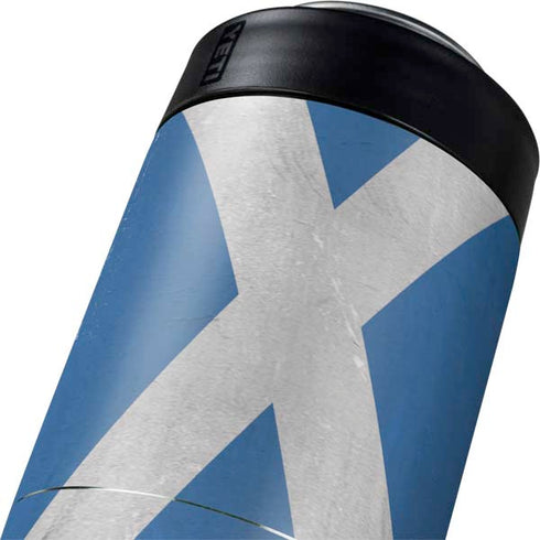 Scotland Flag Distressed Yeti Colster Can Insulator Skin