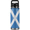 Scotland Flag Distressed YETI Rambler 26oz Bottle Skin