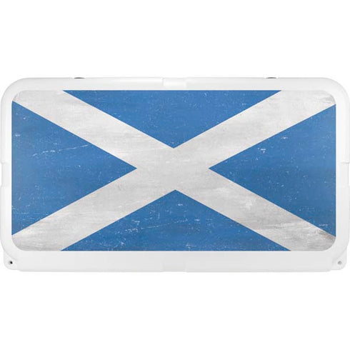Scotland Flag Distressed YETI Tundra 75 Hard Cooler Skin