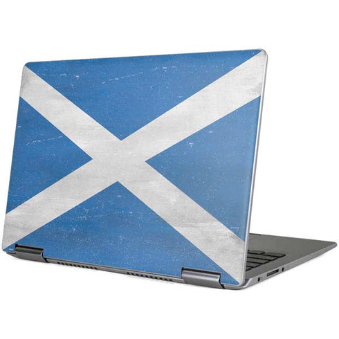 Scotland Flag Distressed Yoga 710 14in Skin