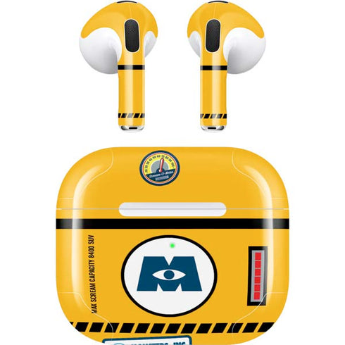 Disney Monsters Inc. Scream Canister Apple AirPods (3rd Gen 2021) Skin