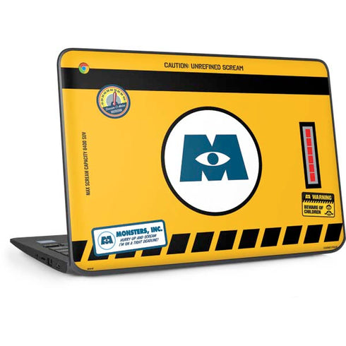 Disney Monsters Inc. Scream Canister HP Chromebook Skin