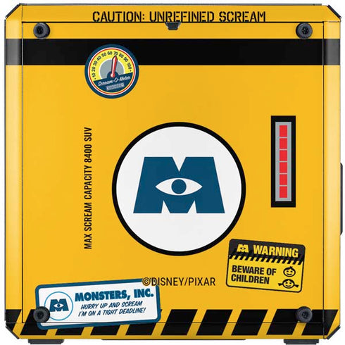 Disney Monsters Inc. Scream Canister Cooler Master MasterBox Q300L Mini Tower Skin