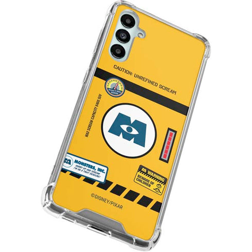 Disney Monsters Inc. Scream Canister Galaxy A15 5G Clear Case